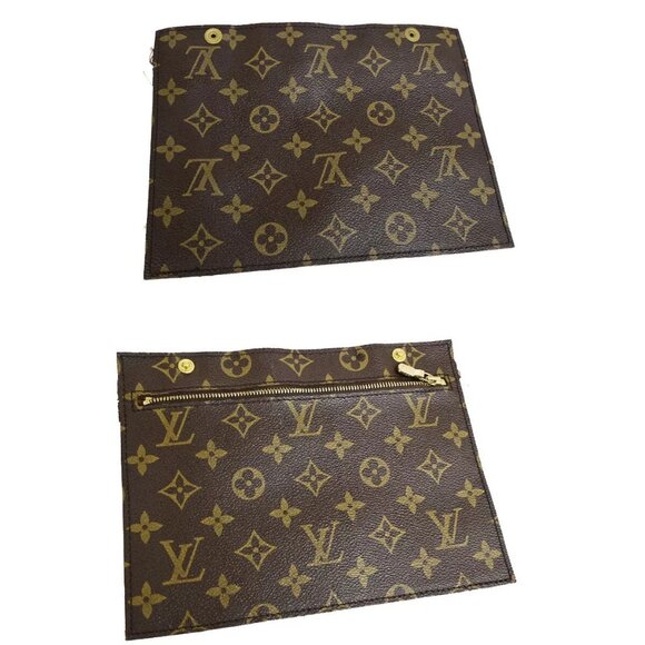 Auth LOUIS VUITTON LV Randonnee GM Shoulder Bag Monogram Leather Brown - Picture 5 of 16